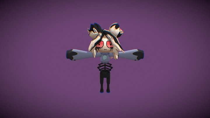 Twisted Lani (Aggro) (Dandy’s World OC) 3D Model