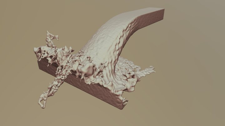 Fluid 4 3D Model