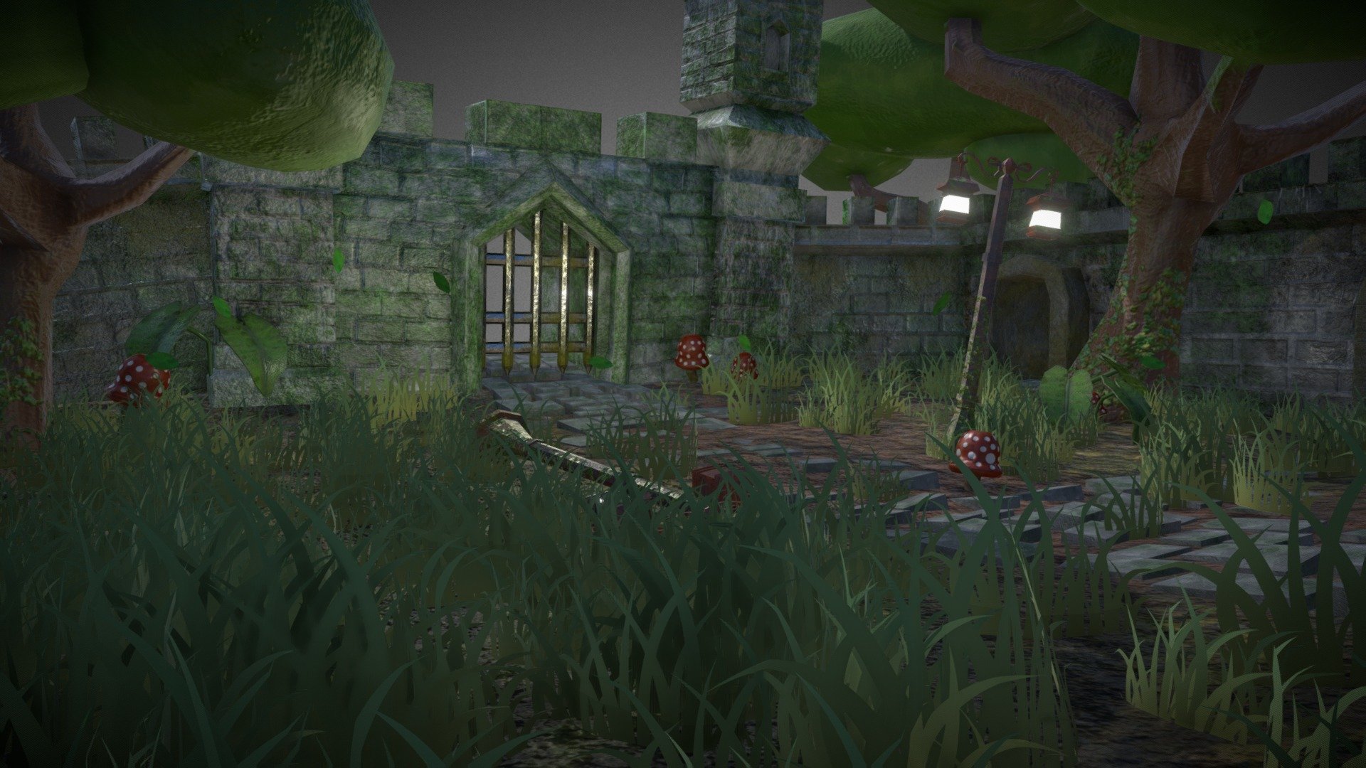 OLDER CASTLE RUINS