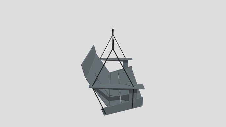 Lollygagger Porch Swing (1) 3D Model