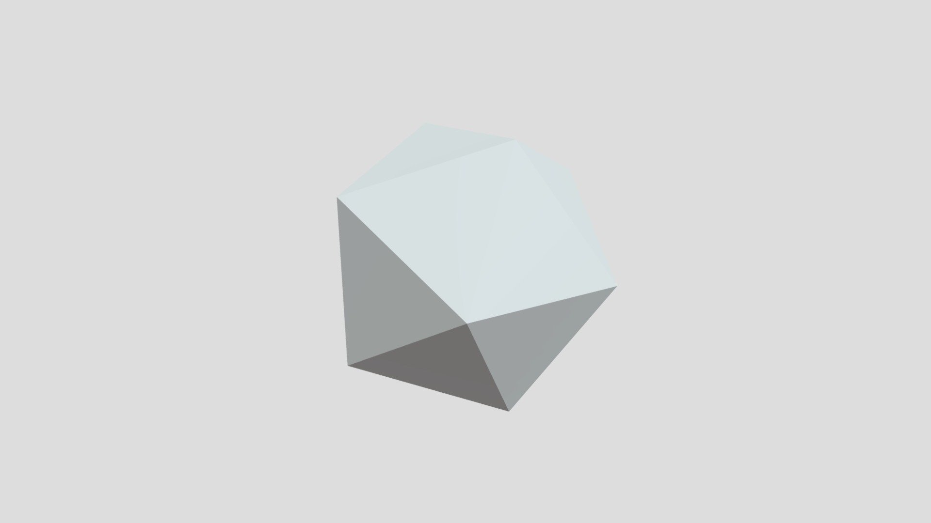 Icosahedron — Sketchfab embed 3D viewer