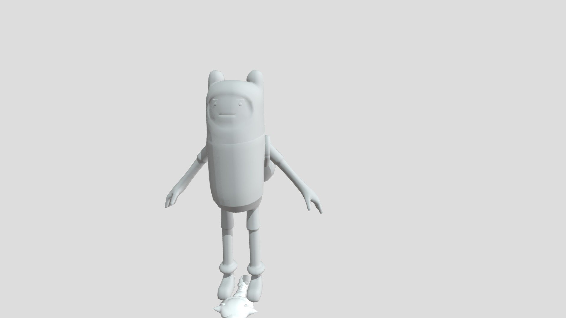 Finn - 3D model by elgoofy (@goofyelchung) [97d8b90] - Sketchfab