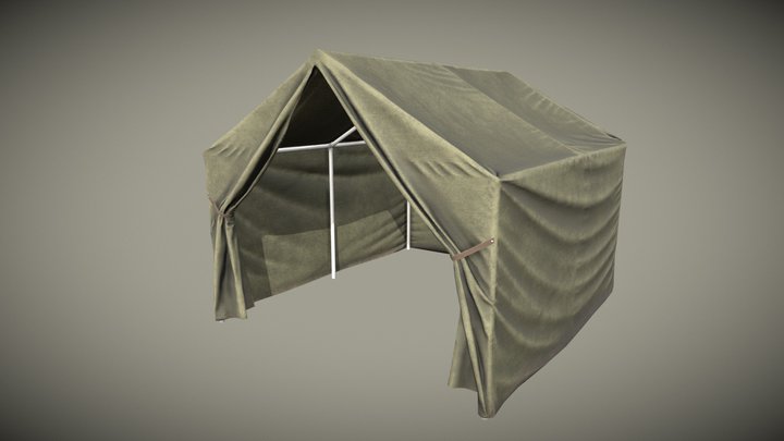 Explorer's Tent 3D Model