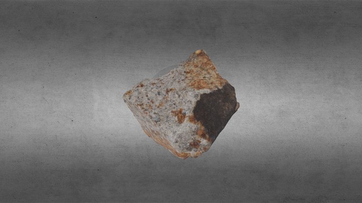 L'aigle Meteorite 3D Model