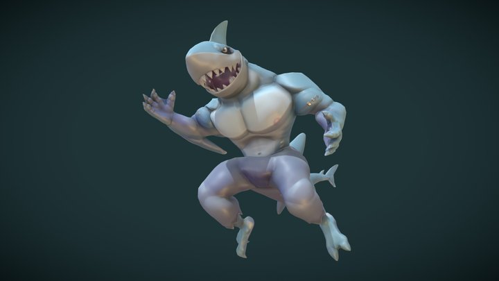 SDC2-FINAL "sharkbabe" 3D Model