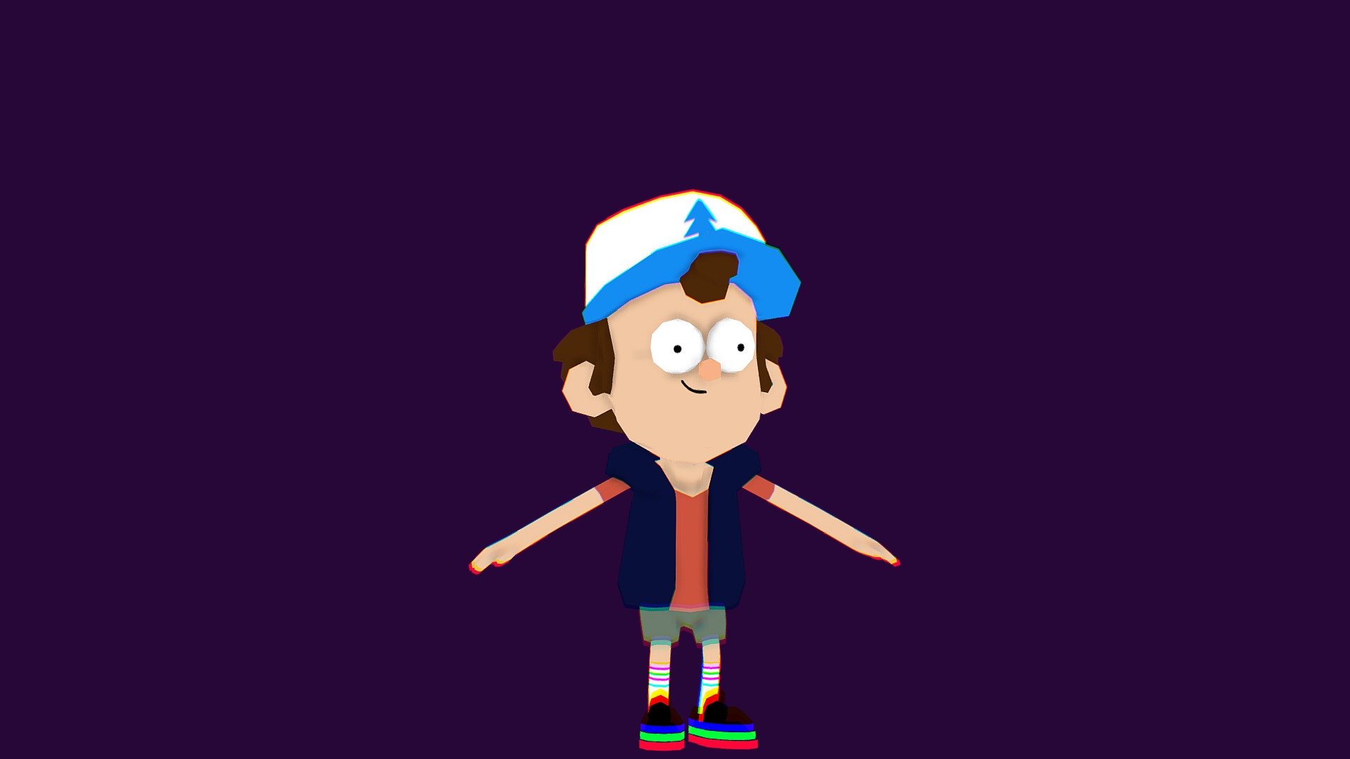 Dipper Pines 3d Model By Fernando Samaniego Eltoposalvaje 97dd7fb Sketchfab 7760