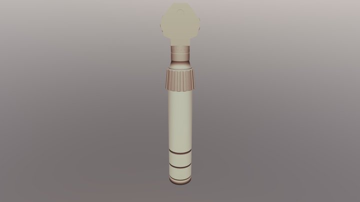 Ophthalmoscope 3D Model
