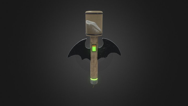 Batman Grenade 3D Model