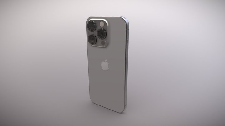 iPhone 15 Pro 3D Model