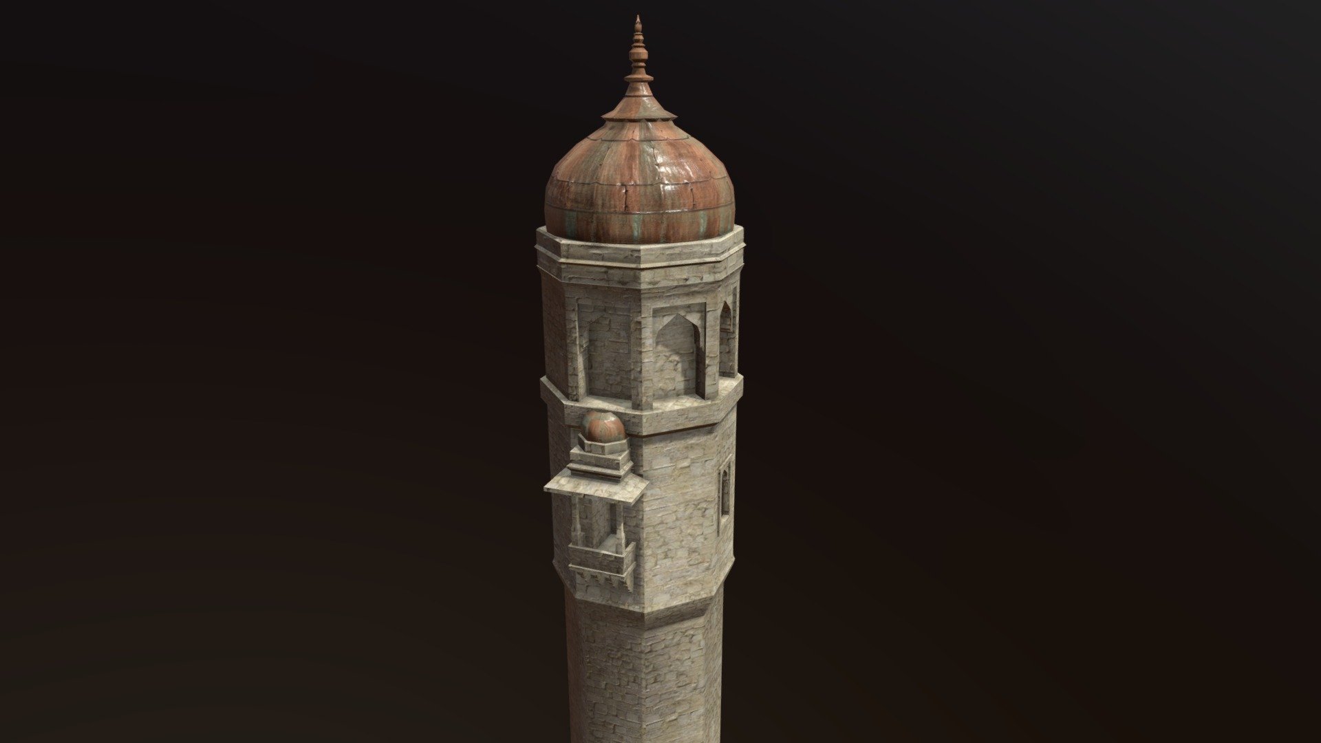 Tower. Minaret