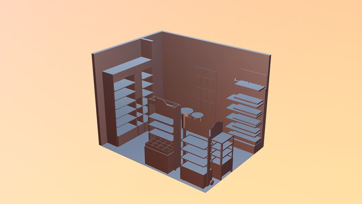 Espositore 10 3D Model
