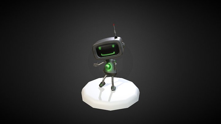 TV Boy 3D Model