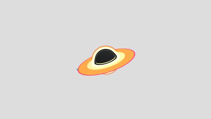 Black_hole_gargantua 3D Model