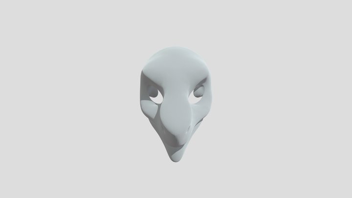 Sergal Fursuit Head Base_V2 3D Model