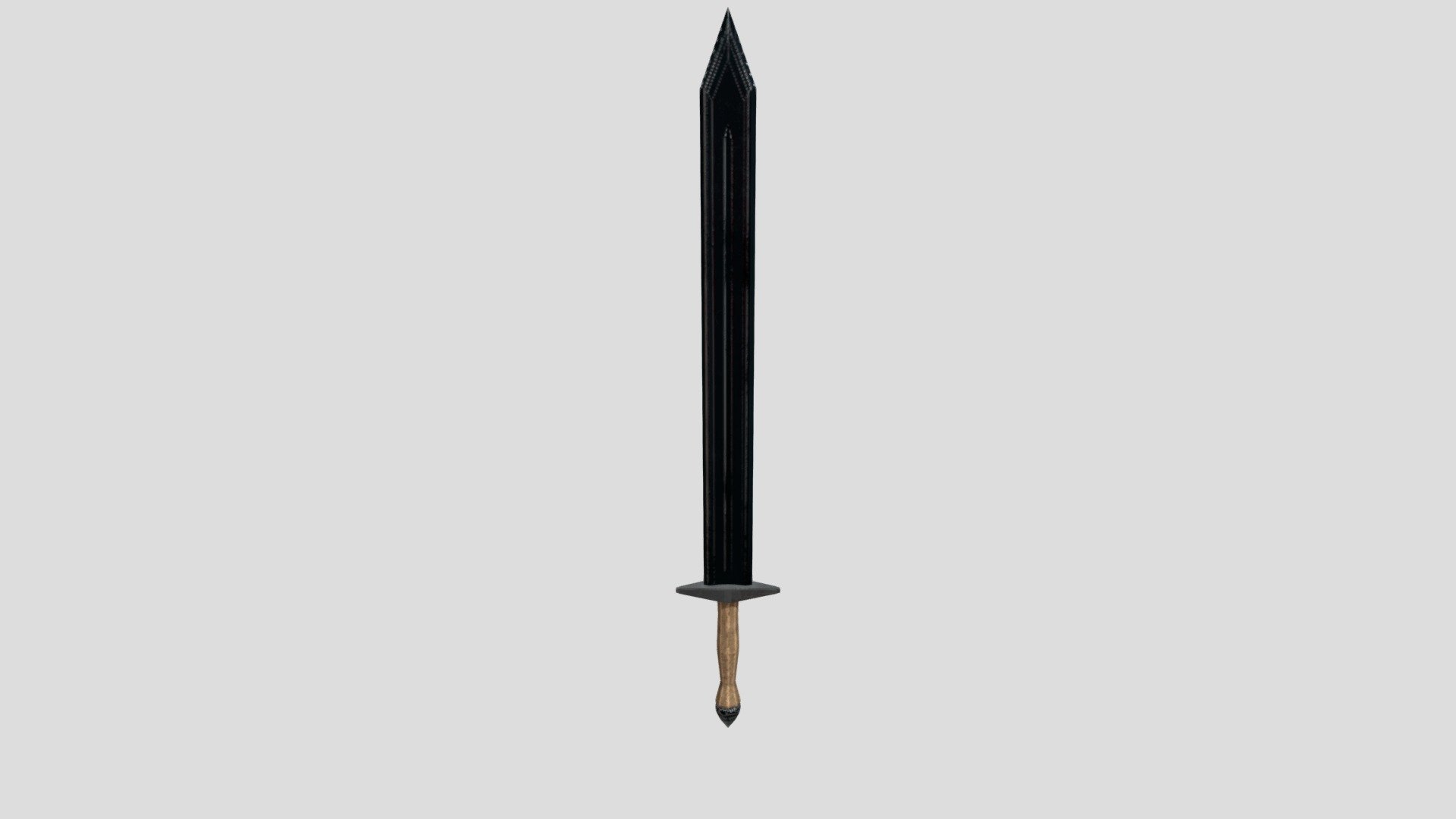 Game Ready LowPoly Magical Sword