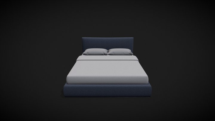 Soho bed - 3D Model 3D Model