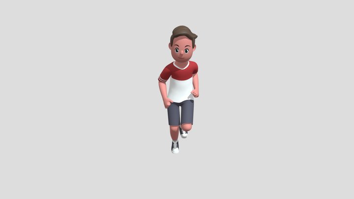 Running 3D Model