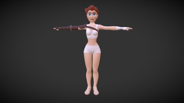 Girl - Assignment #2 3D Model