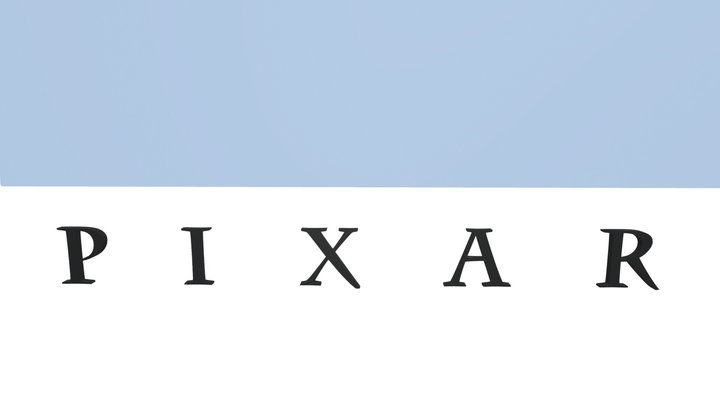 Pixar Animation Studios 1995 CinemaScope Remake 3D Model