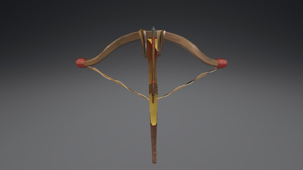 Arco Besta, hand painted, Blender