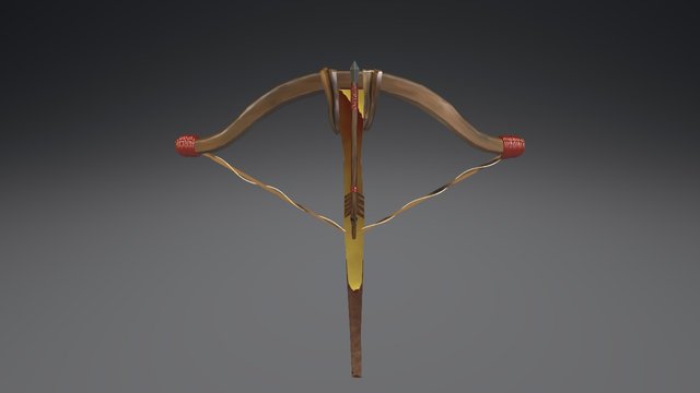 Arco Besta, hand painted, Blender 3D Model