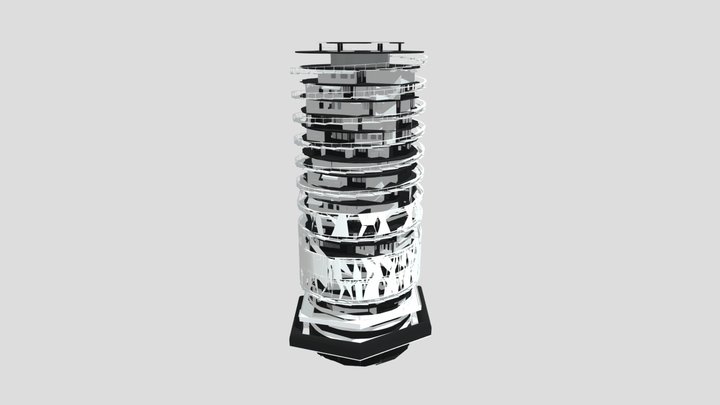01_INDA_Year2_ArchDes1_Juan_Ploy_ProjectModel 3D Model