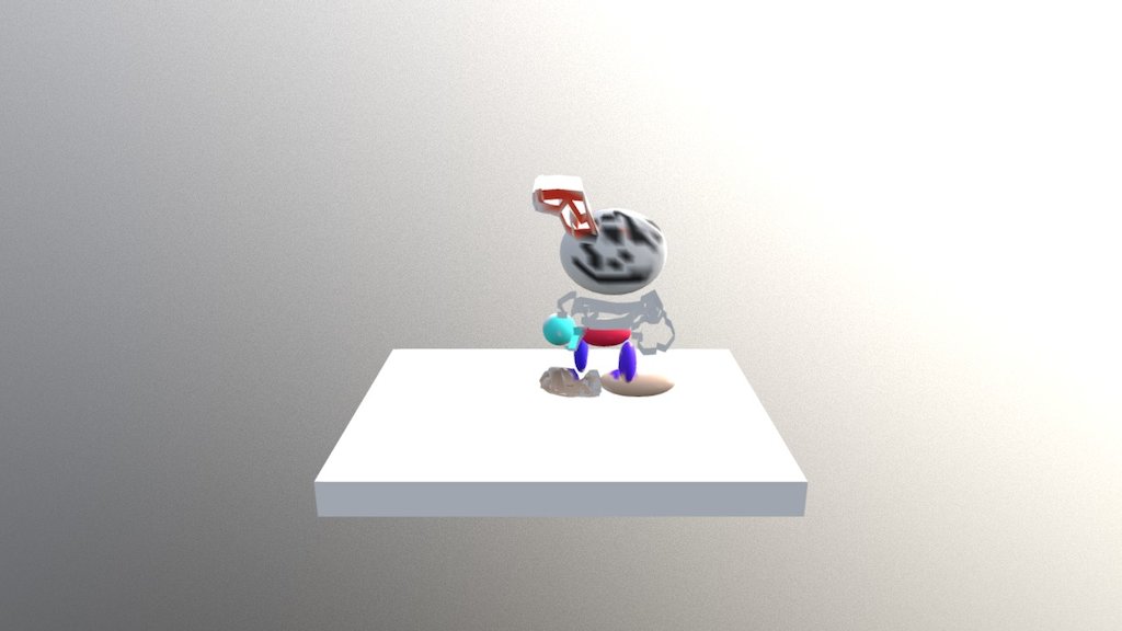 Cuphead 3d model