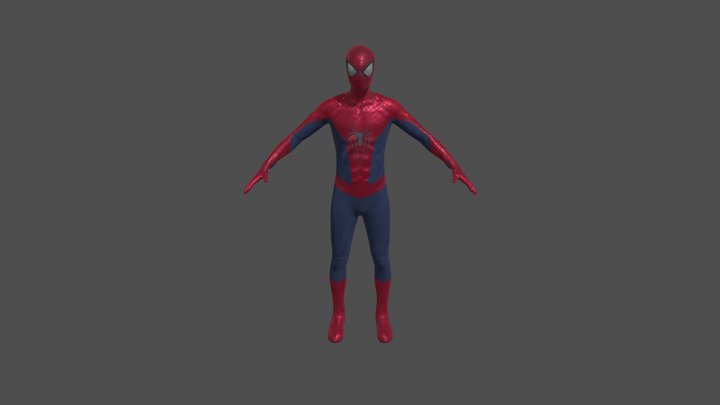 the amazing Spiderman 3D Model