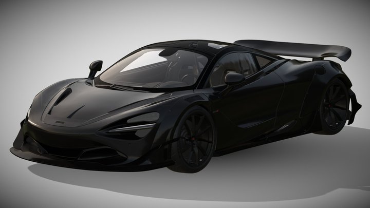 Mclaren-720s 3D models - Sketchfab