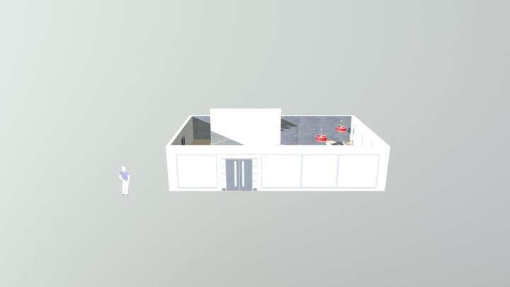 hotelliaula 3D Model