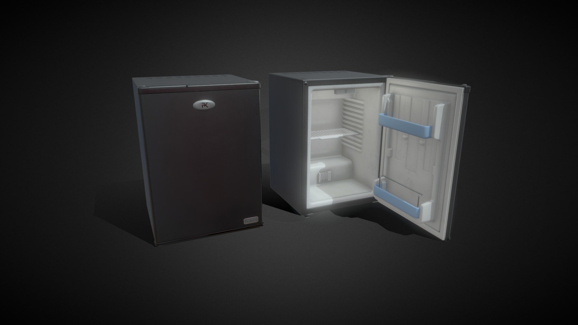 Small Fridge Buy Royalty Free 3D model by Mouch (Mountrise) [97ebd2e