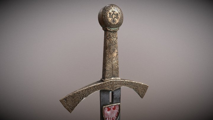 Polish sword 3D Model