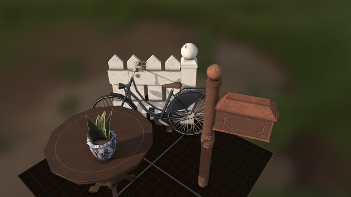 1DAEIGP25_Pollet_Jan_PropsScene 3D Model