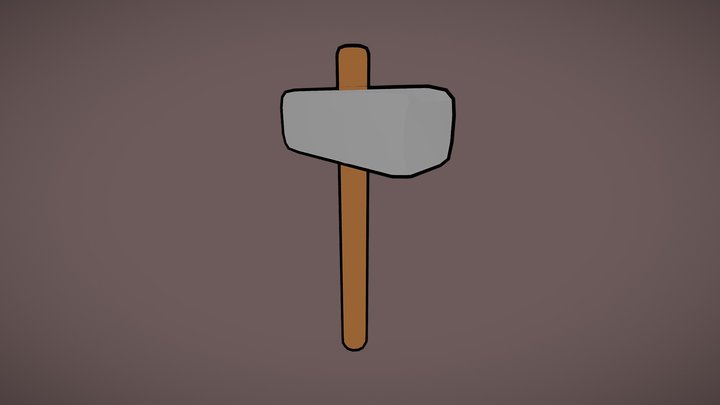 Stone Hummer 3D Model