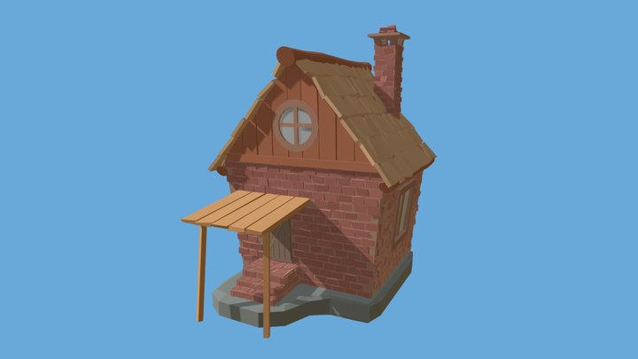 LP_house – Modello 3D gratuito STL
