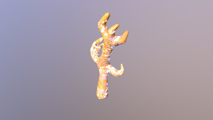 Branch Coral 3D Model
