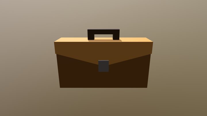 Briefcase 3D Model