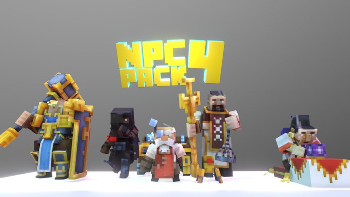 NPC Pack Vol 4 3D Model