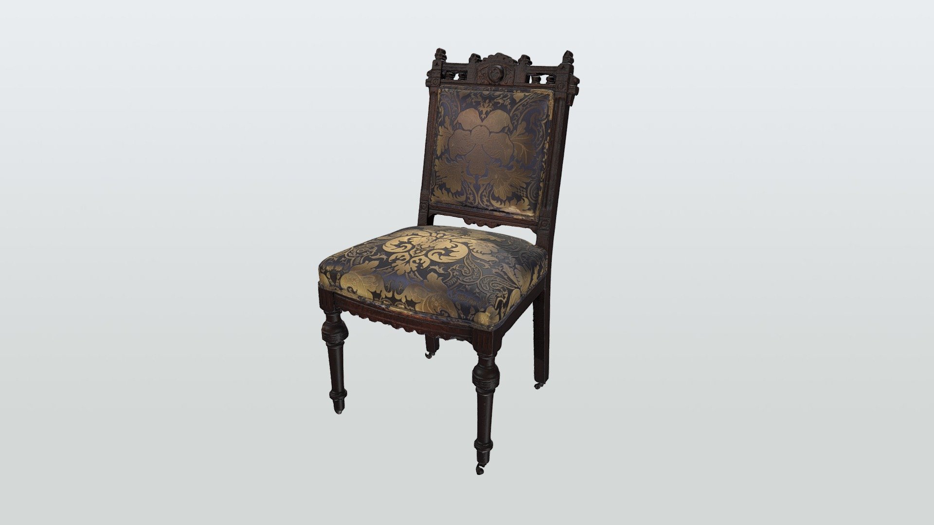 Harrison Front Parlor Chair — Sketchfab embed 3D viewer