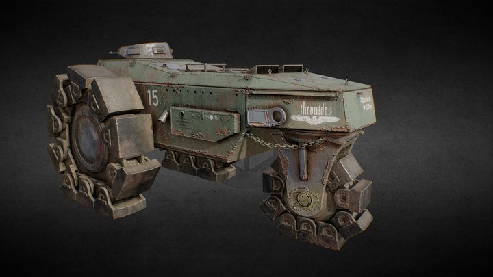 Minenräumer (Vs.Kfz. 617) 3D Model