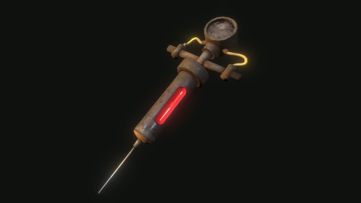 Fallout 1 Stimpack 3D Model