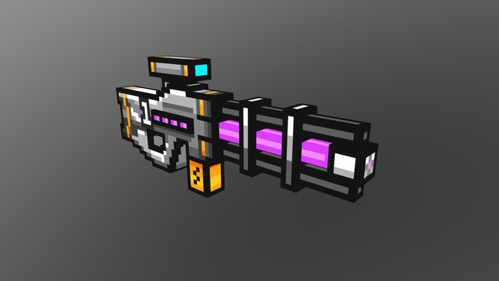(pixel gun) Prototype 3D Model