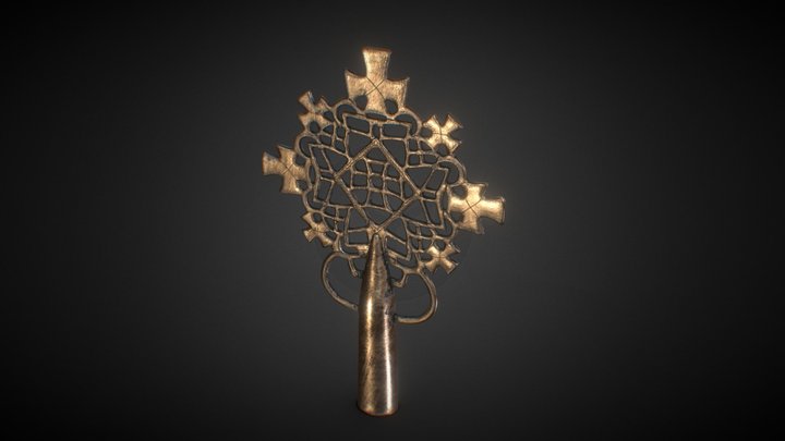 Ethiopian cross 3D Model
