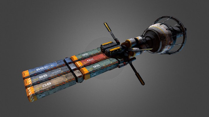 SF Freighter-2F 3D Model