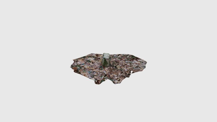 Bornes de la forêt de Sénart France JJ07 3D Model