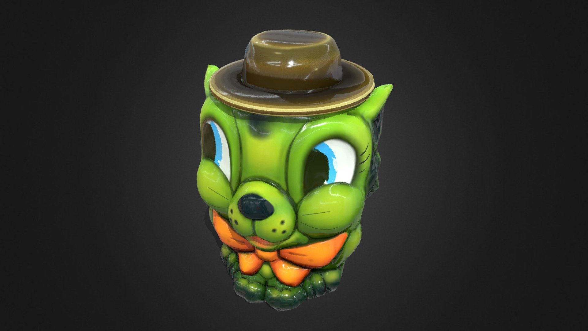 ArtStation - Kitschy Kitchen Cookie Jar - Game Ready