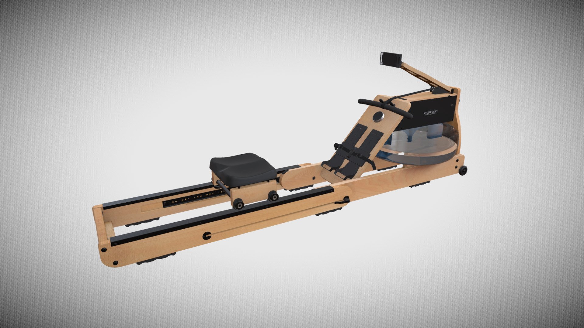 Rowing Machine - 3D model by Fathis [97f2b1e] - Sketchfab