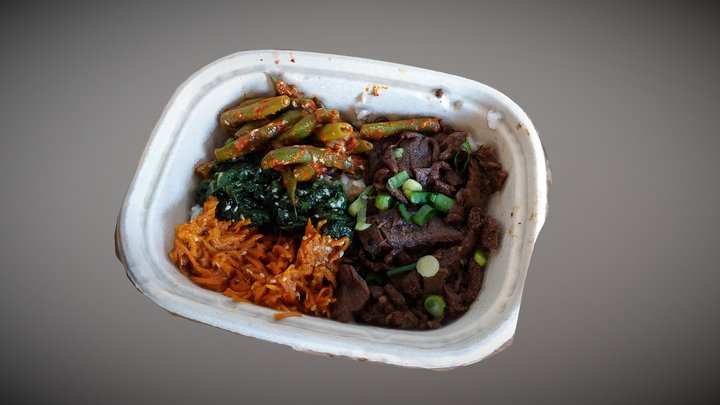 Korean Comfort Food 3D Model