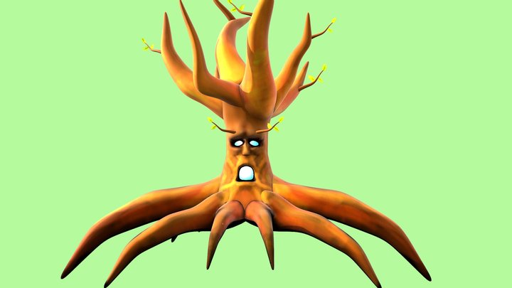 Tree Monster 3D Model