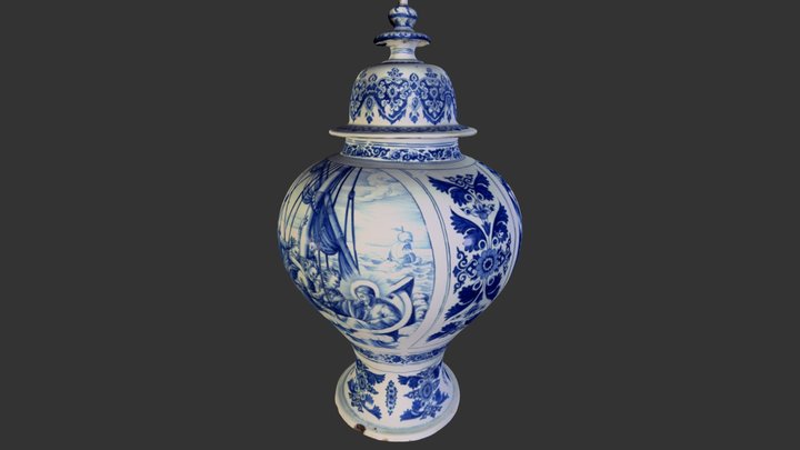Bonbonne optimisée 3D Model